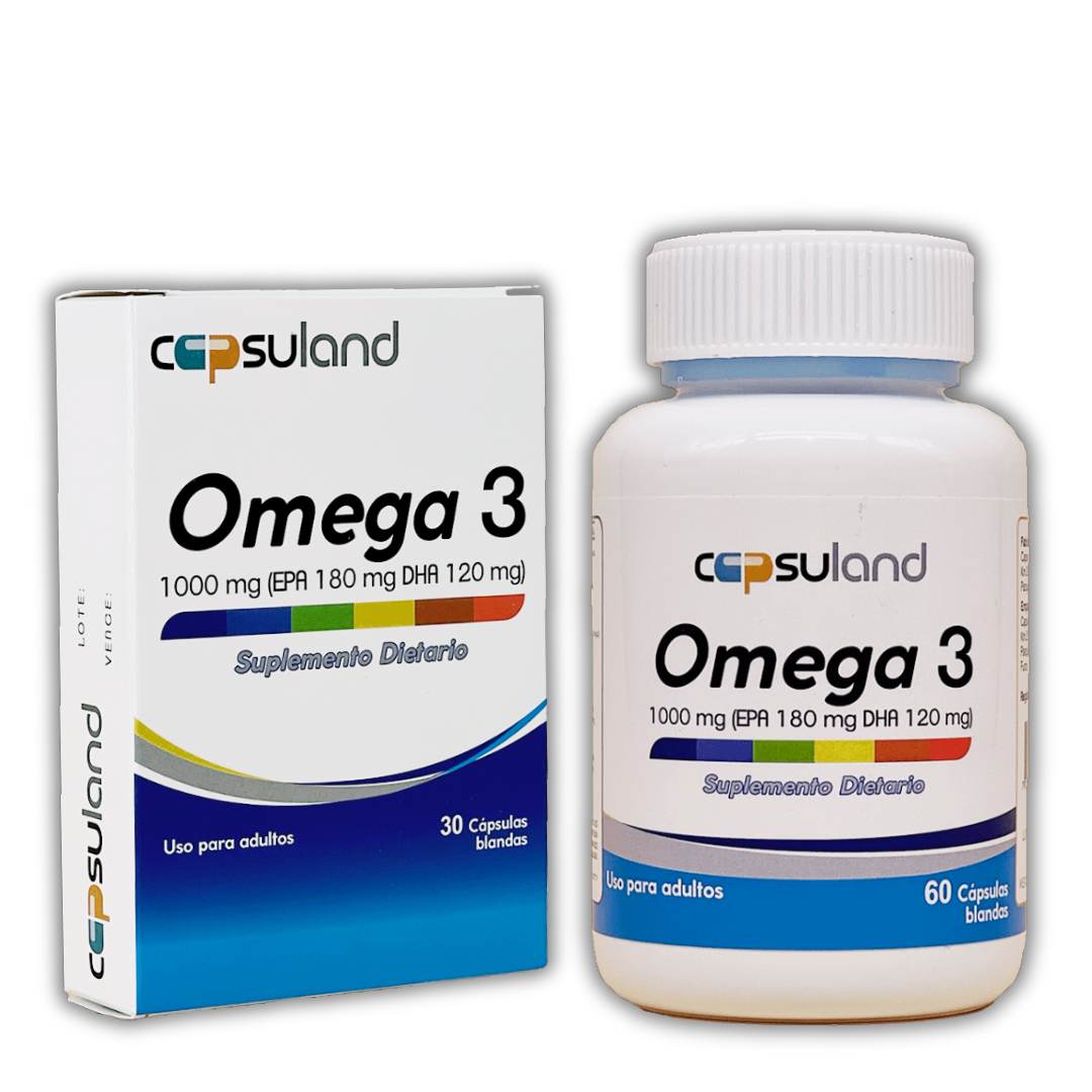 OMEGA 3 - Suplemento dietario certificado INVIMA